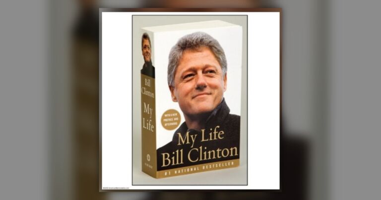 Coperta cărții "My Life" de Bill Clinton