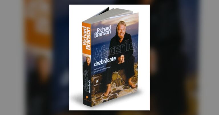 Coperta cărții "Afacerile, dezbrăcate" de Richard Branson, Editura Publica