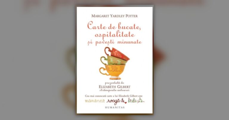 Coperta cărții de bucate, ospitalitate și povești minunate