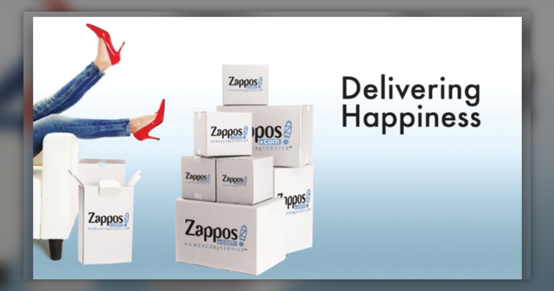 Coperta cărții "Delivering Happiness" - povestea Zappos
