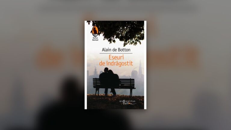 Merită să citiți ESEURI DE ÎNDRĂGOSTIT, de Alain de Botton