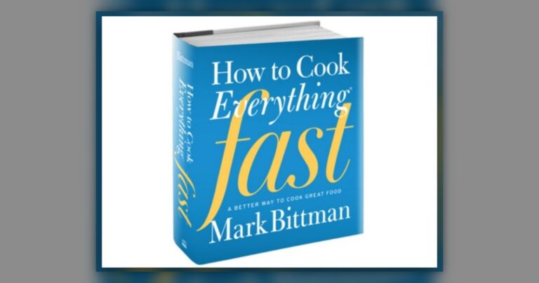 Coperta cărții "How to Cook Everything Fast" de Mark Bittman
