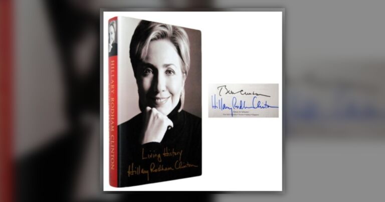 Coperta cărții "Living History" de Hillary Clinton