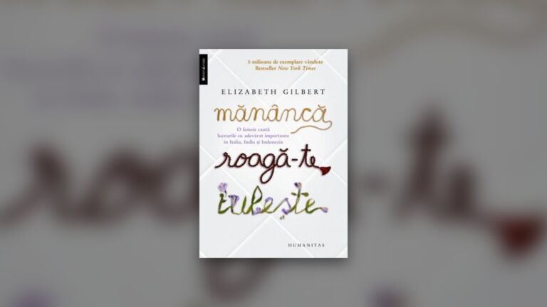 Urmeaza exemplul din Mananca, roaga-te, iubeste!