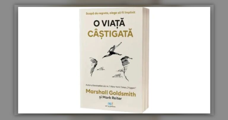 Coperta cărții "O viață câștigată"