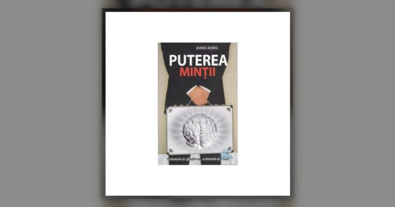 Coperta cărții "Puterea Minții", Editura ALL