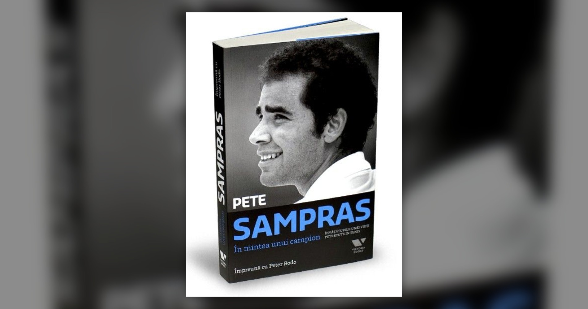 Coperta cărții "În mintea unui campion" de Pete Sampras și Peter Bodo, Editura Publica