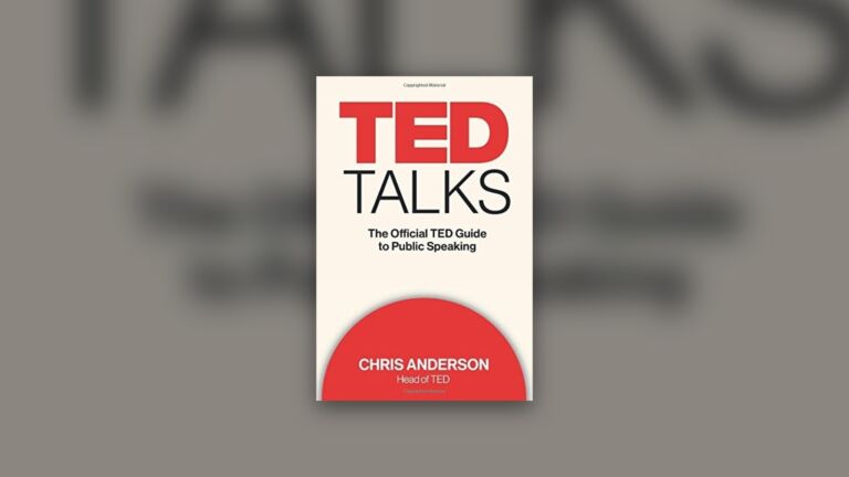 Coperta cartii TED Talks, de Chris Anderson