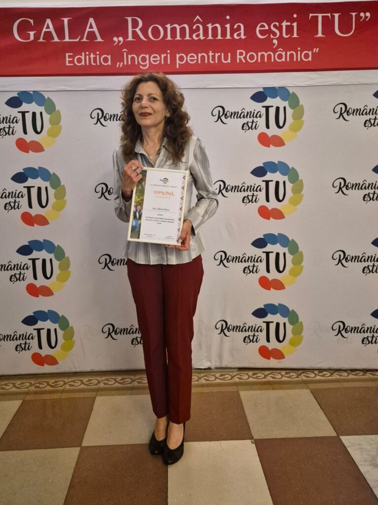 Liliana Pântea, bibliotecara din Hangu, distinsă la Gala "România ești TU" pentru contribuția la educație și cultură