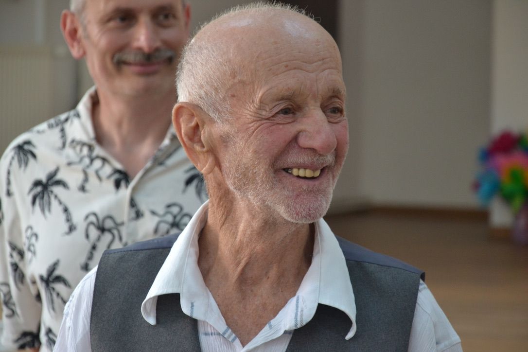 nenea Emil, la vârsta de 87 de ani